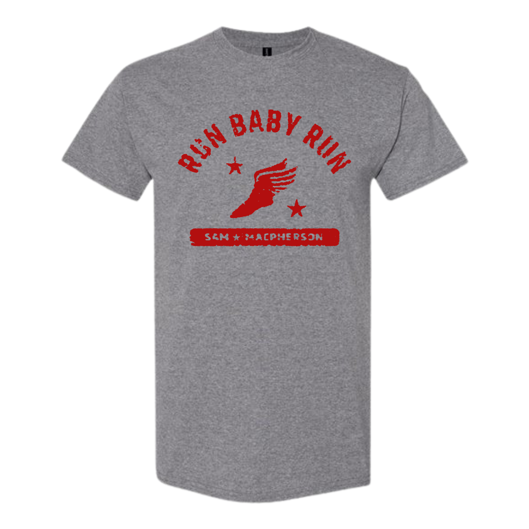 RUN BABY RUN GYM TEE